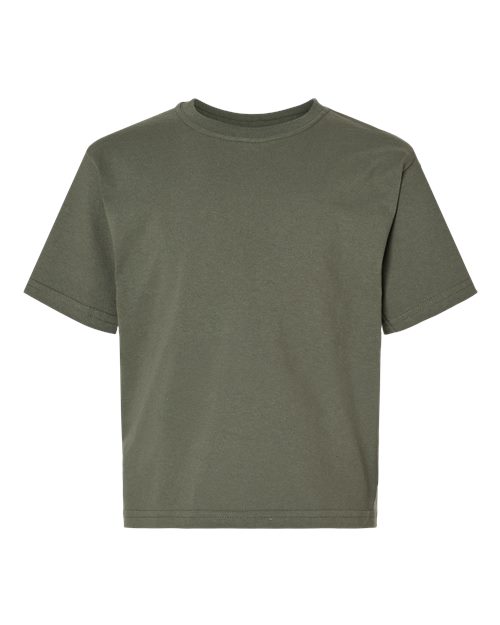 M&O Youth Gold Soft Touch T-Shirt 4850