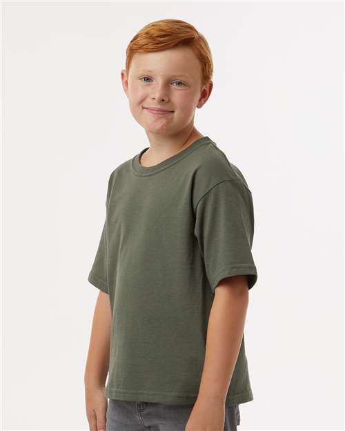 M&O Youth Gold Soft Touch T-Shirt 4850