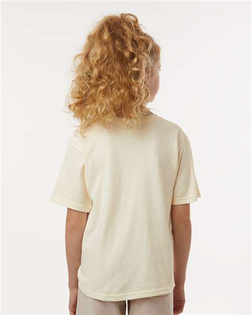 M&O Youth Gold Soft Touch T-Shirt 4850
