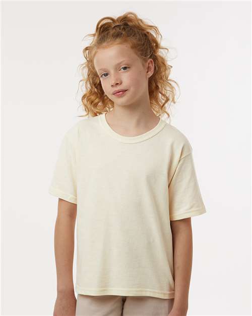 M&O Youth Gold Soft Touch T-Shirt 4850
