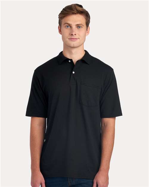 JERZEES Men's Dri-Power® Polo with Pocket 436MP