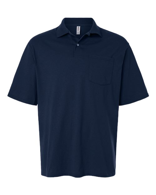 JERZEES Men's Dri-Power® Polo with Pocket 436MP