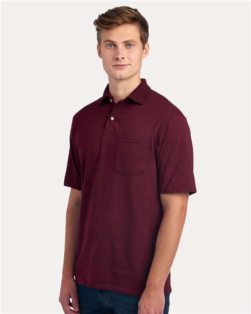 JERZEES Men's Dri-Power® Polo with Pocket 436MP