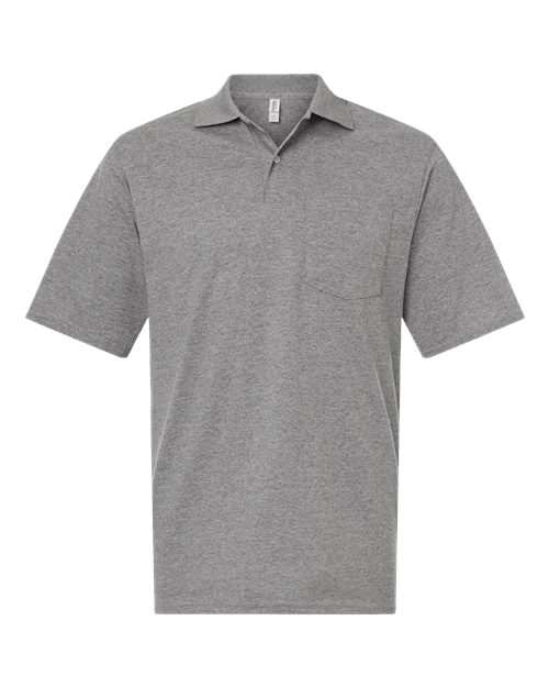 JERZEES Men's Dri-Power® Polo with Pocket 436MP