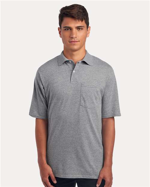 JERZEES Men's Dri-Power® Polo with Pocket 436MP