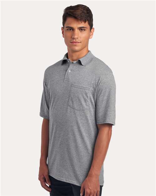 JERZEES Men's Dri-Power® Polo with Pocket 436MP
