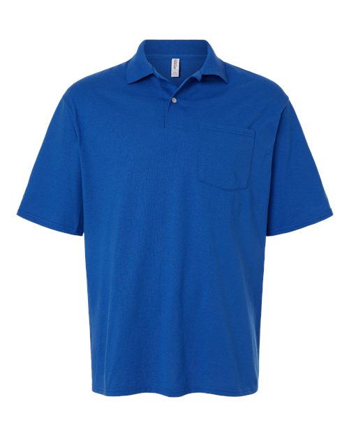 JERZEES Men's Dri-Power® Polo with Pocket 436MP