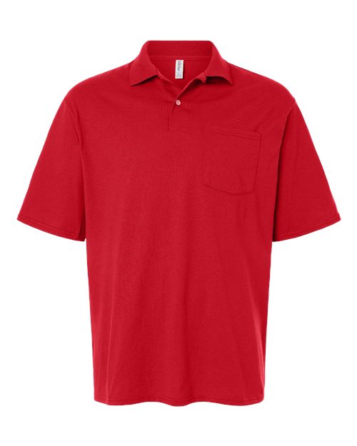 JERZEES Men's Dri-Power® Polo with Pocket 436MP