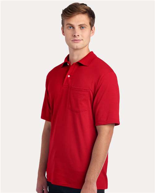 JERZEES Men's Dri-Power® Polo with Pocket 436MP