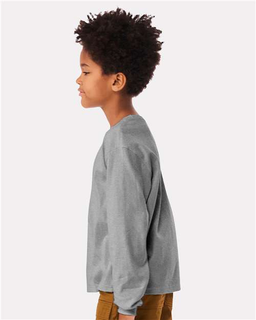 BELLA + CANVAS Youth 6oz. Heavyweight Long Sleeve Tee 3511Y