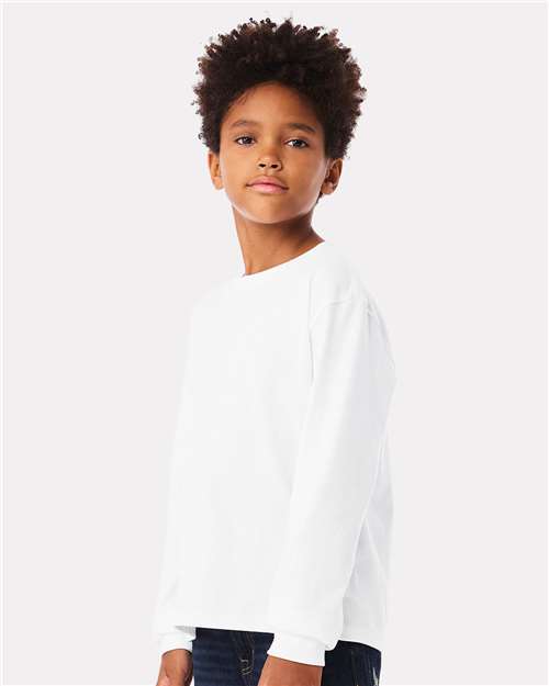 BELLA + CANVAS Youth 6oz. Heavyweight Long Sleeve Tee 3511Y