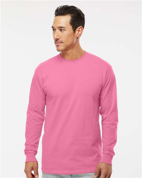 M&O Unisex Gold Soft Touch Long Sleeve T-Shirt 4820