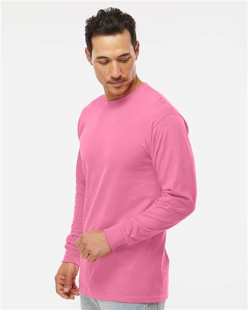 M&O Unisex Gold Soft Touch Long Sleeve T-Shirt 4820