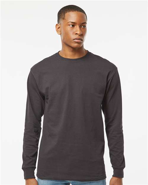 M&O Unisex Gold Soft Touch Long Sleeve T-Shirt 4820