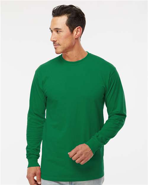 M&O Unisex Gold Soft Touch Long Sleeve T-Shirt 4820