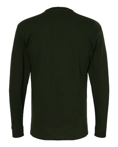 M&O Unisex Gold Soft Touch Long Sleeve T-Shirt 4820
