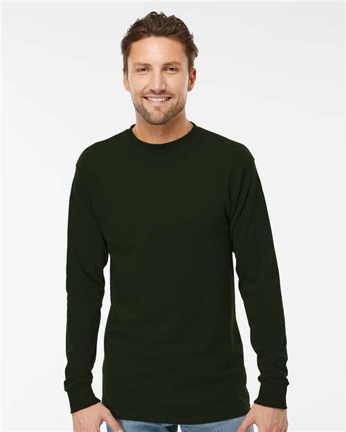 M&O Unisex Gold Soft Touch Long Sleeve T-Shirt 4820
