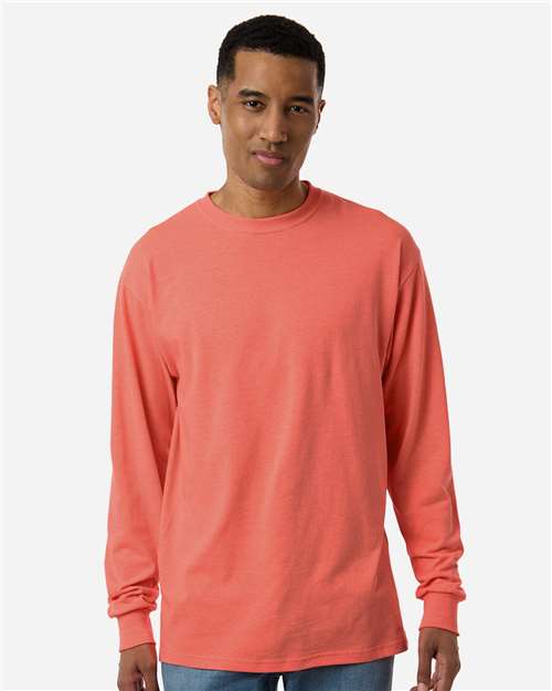 M&O Unisex Gold Soft Touch Long Sleeve T-Shirt 4820