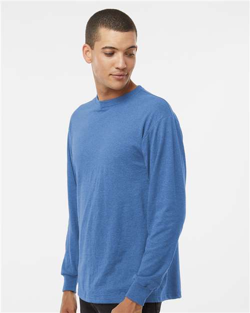 M&O Unisex Gold Soft Touch Long Sleeve T-Shirt 4820