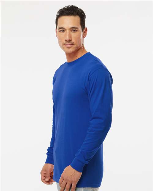 M&O Unisex Gold Soft Touch Long Sleeve T-Shirt 4820