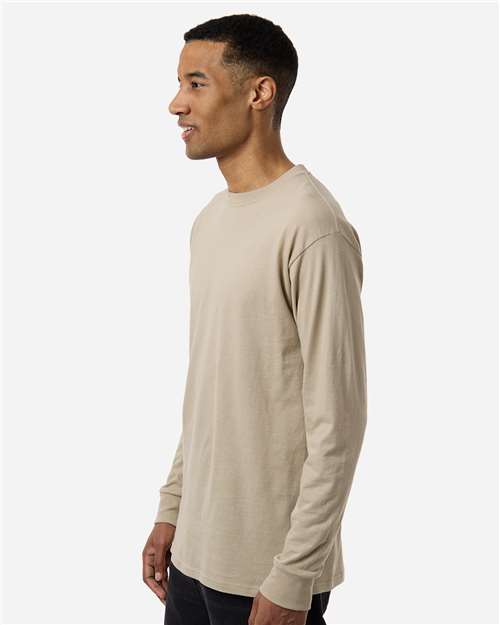 M&O Unisex Gold Soft Touch Long Sleeve T-Shirt 4820