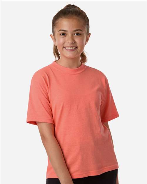 M&O Youth Gold Soft Touch T-Shirt 4850