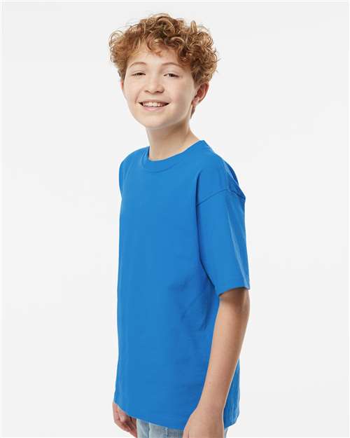 M&O Youth Gold Soft Touch T-Shirt 4850