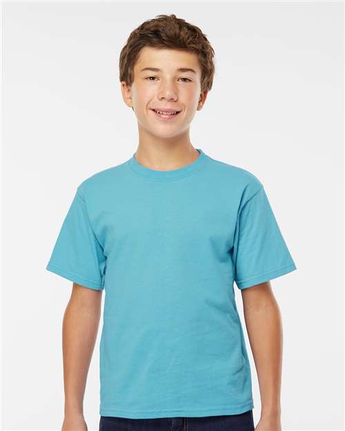 M&O Youth Gold Soft Touch T-Shirt 4850