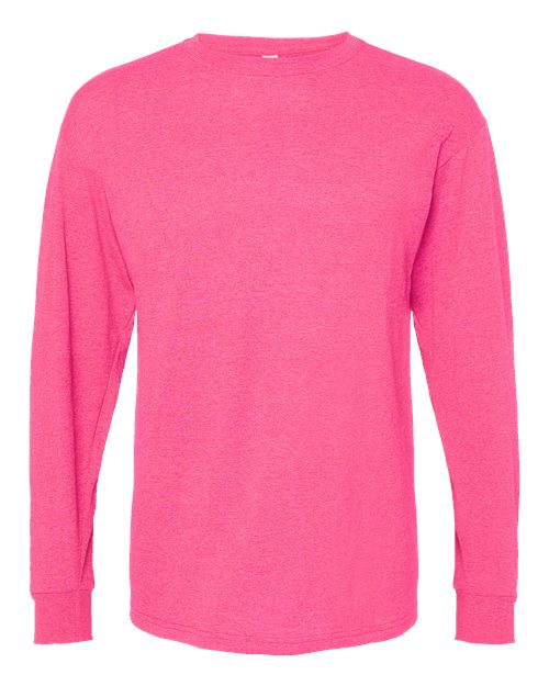 M&O Unisex Gold Soft Touch Long Sleeve T-Shirt 4820