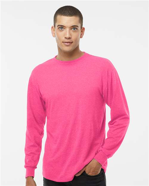 M&O Unisex Gold Soft Touch Long Sleeve T-Shirt 4820