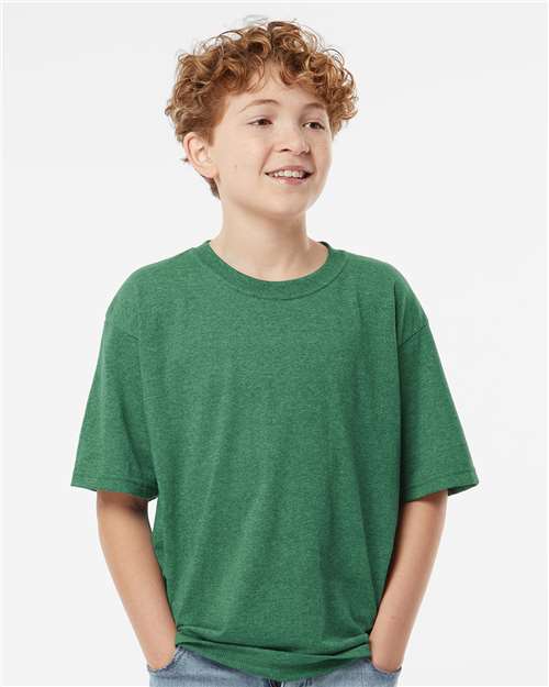 M&O Youth Gold Soft Touch T-Shirt 4850