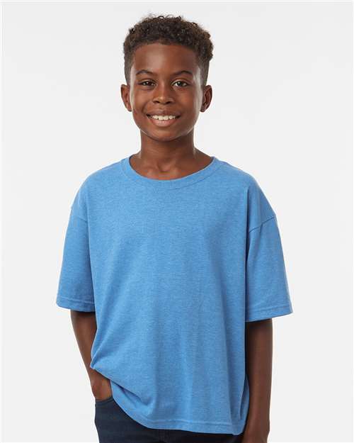 M&O Youth Gold Soft Touch T-Shirt 4850