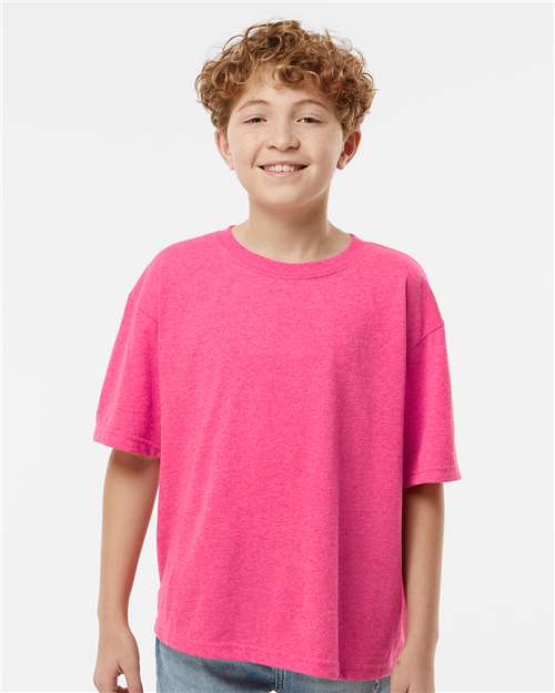 M&O Youth Gold Soft Touch T-Shirt 4850