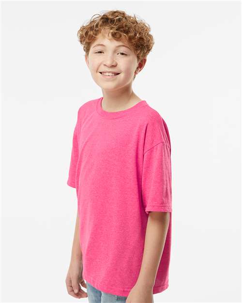 M&O Youth Gold Soft Touch T-Shirt 4850