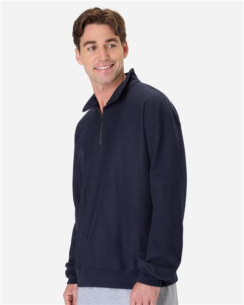 Hanes Men's Beefy® Sweats Premium Heavyweight Quarter-Zip Sweatshirt OG900
