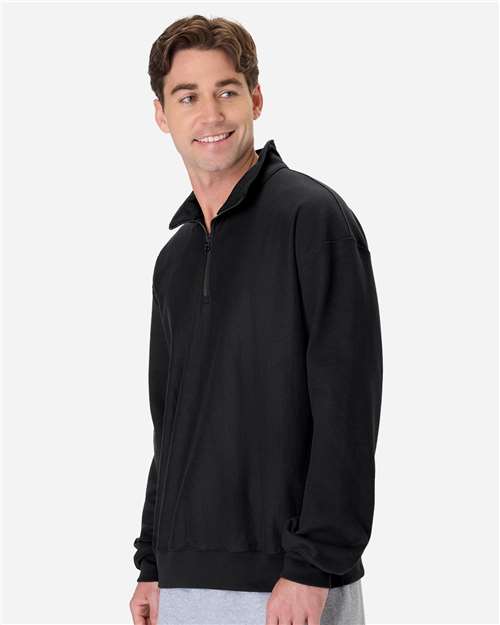 Hanes Men's Beefy® Sweats Premium Heavyweight Quarter-Zip Sweatshirt OG900