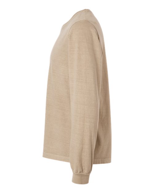 BELLA + CANVAS Unisex Heavyweight Garment-Dyed Long Sleeve Tee 4851GD