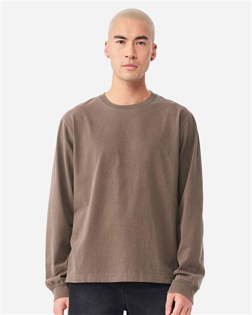 BELLA + CANVAS Unisex Heavyweight Garment-Dyed Long Sleeve Tee 4851GD