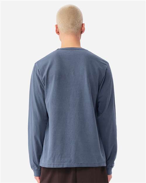 BELLA + CANVAS Unisex Heavyweight Garment-Dyed Long Sleeve Tee 4851GD