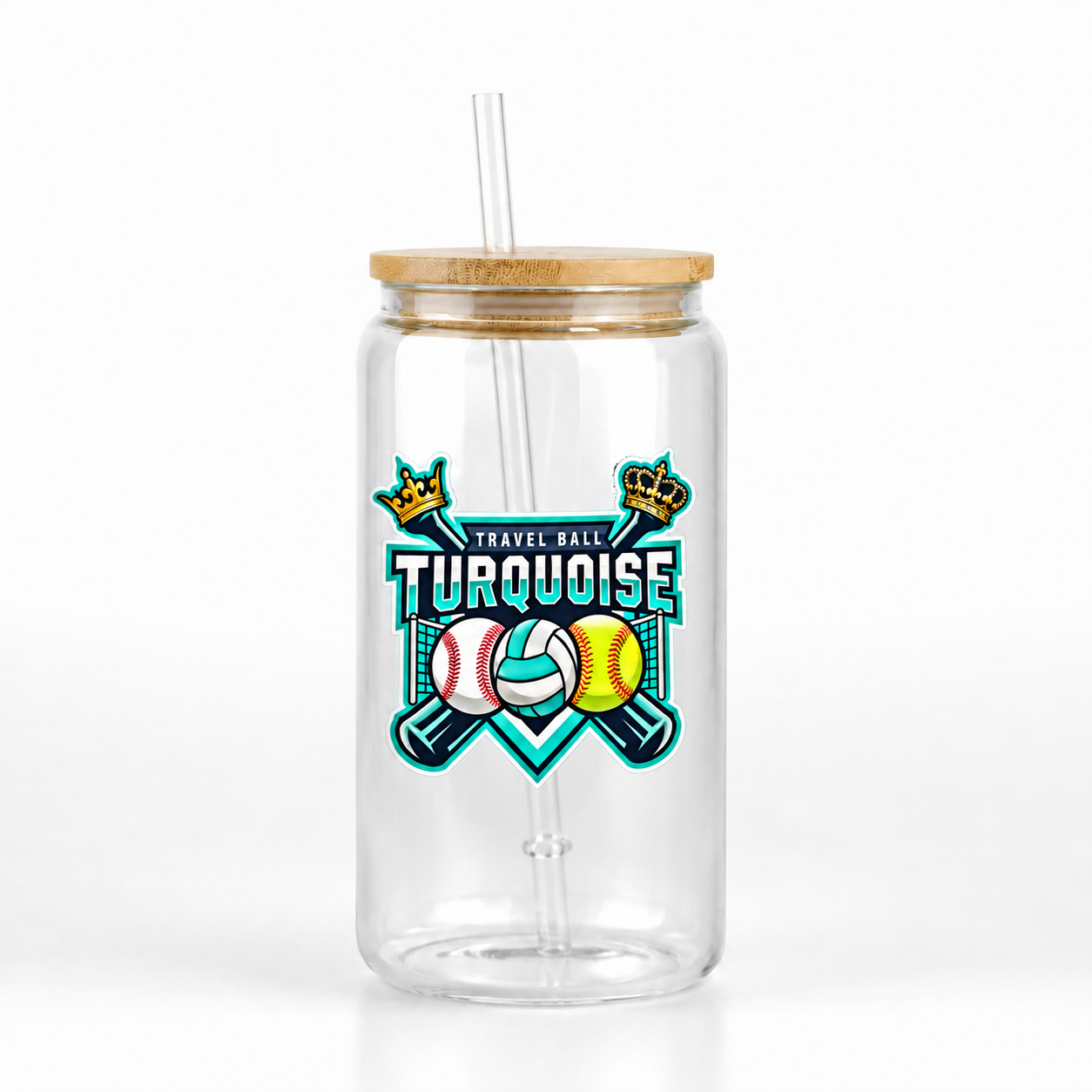 Kings Glass Can Tumbler
