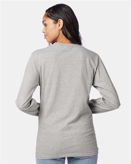 Hanes Authentic Long Sleeve T-Shirt 5586