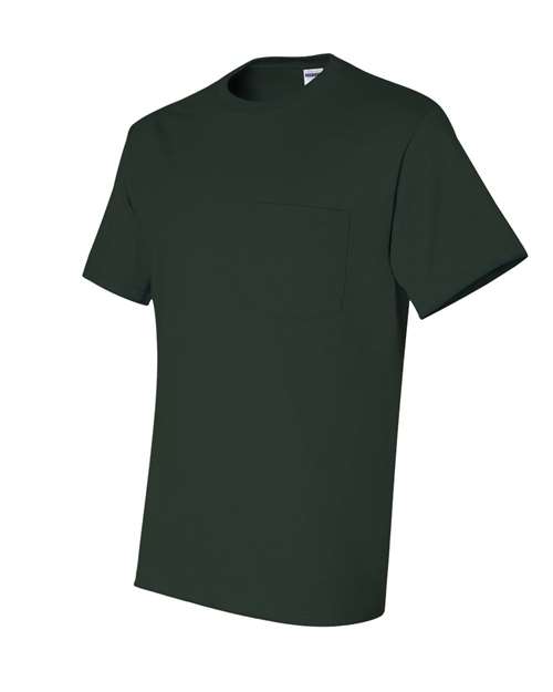 JERZEES Unisex Dri-Power® 50/50 Pocket T-Shirt 29MPR