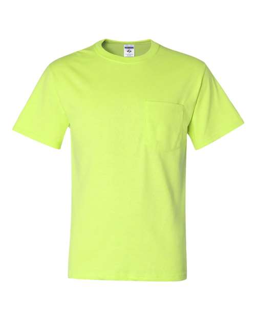 JERZEES Unisex Dri-Power® 50/50 Pocket T-Shirt 29MPR
