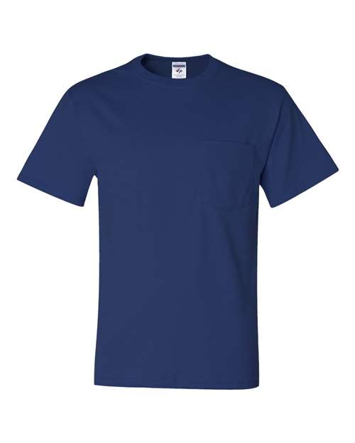 JERZEES Unisex Dri-Power® 50/50 Pocket T-Shirt 29MPR