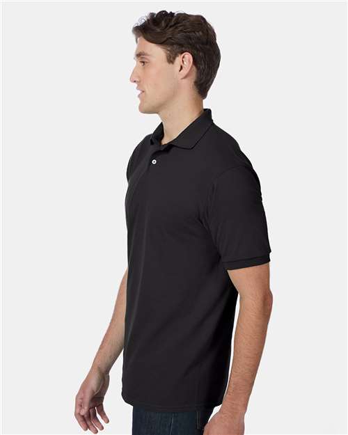 Hanes Men's EcoSmart® Jersey Polo 054X