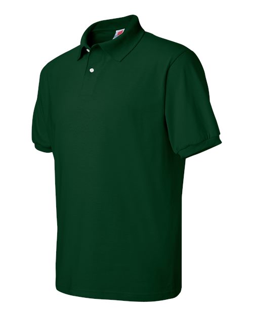 Hanes Men's EcoSmart® Jersey Polo 054X