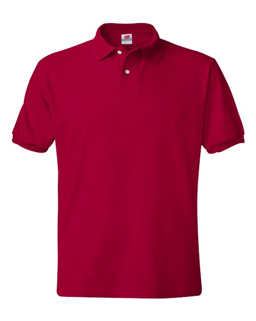 Hanes Men's EcoSmart® Jersey Polo 054X