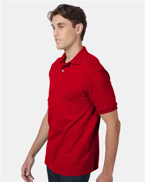 Hanes Men's EcoSmart® Jersey Polo 054X