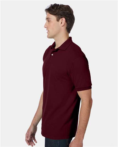 Hanes Men's EcoSmart® Jersey Polo 054X