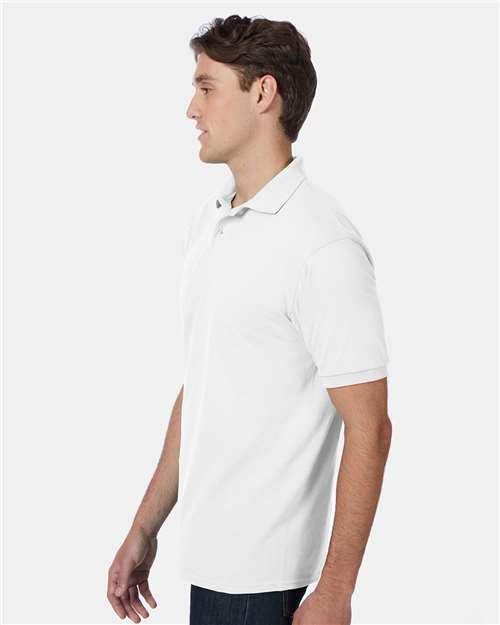 Hanes Men's EcoSmart® Jersey Polo 054X